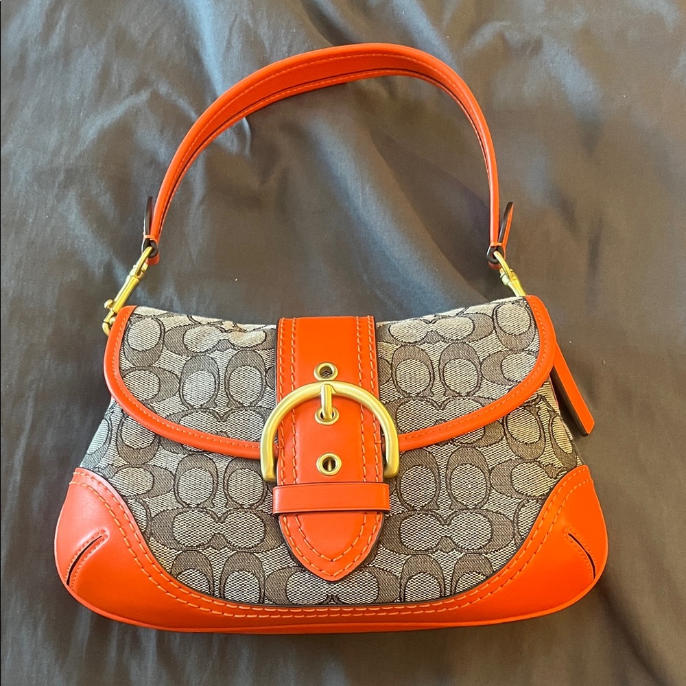 Coach limited re-edition 2006 Soho Flap Bag in orange